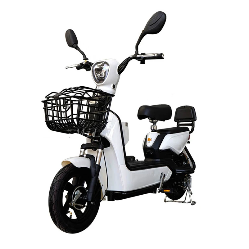350W Central Motor Electric Motorcycle with Integrated Battery and Digital Features for Seniors