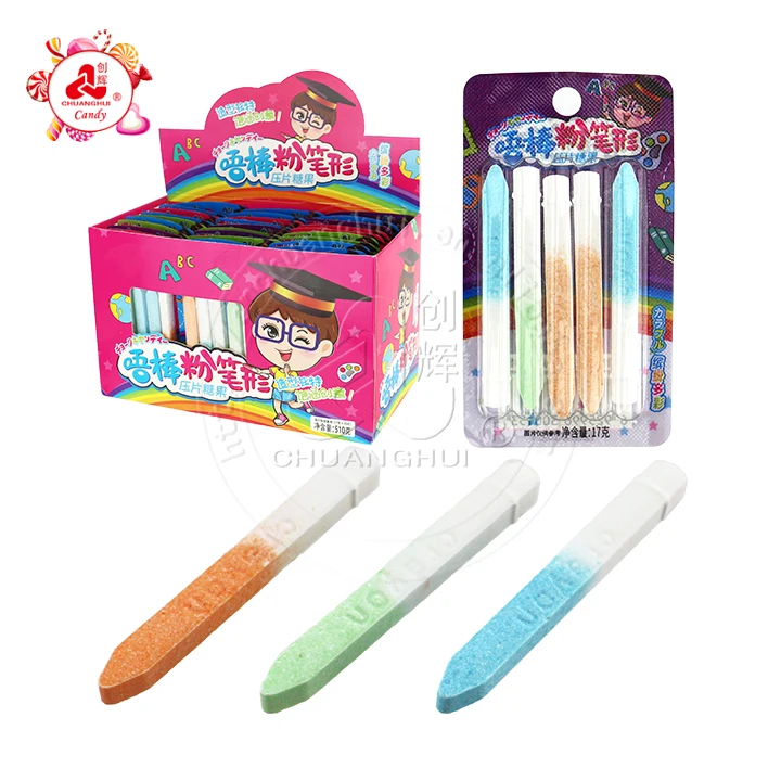 pencil pressed candy