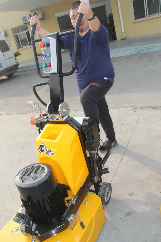 JS580 Road Surface Grinding Machines Concrete Terrazzo Floor Grinder Sale