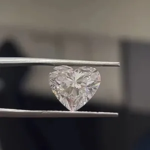 GIA & IGI Certified Natural Heart-Shape Polished Diamond VS2 Clarity VVS1 Type Excellent & Good Cut Loose Diamonds