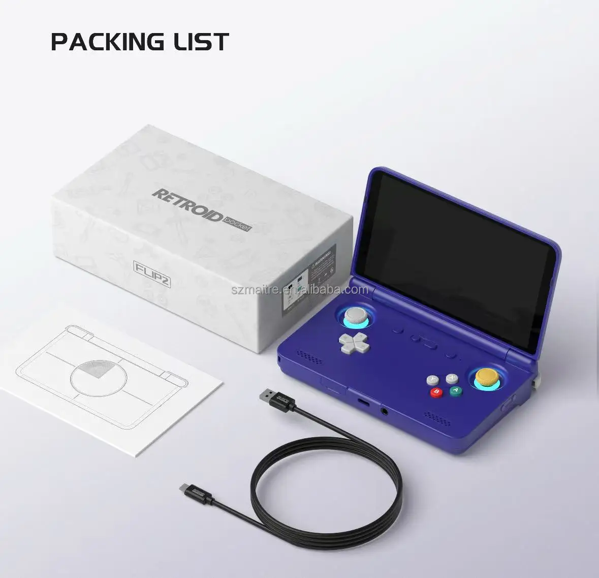 Retroid Pocket Flip 2 - Classic 16bit Gaming Experience