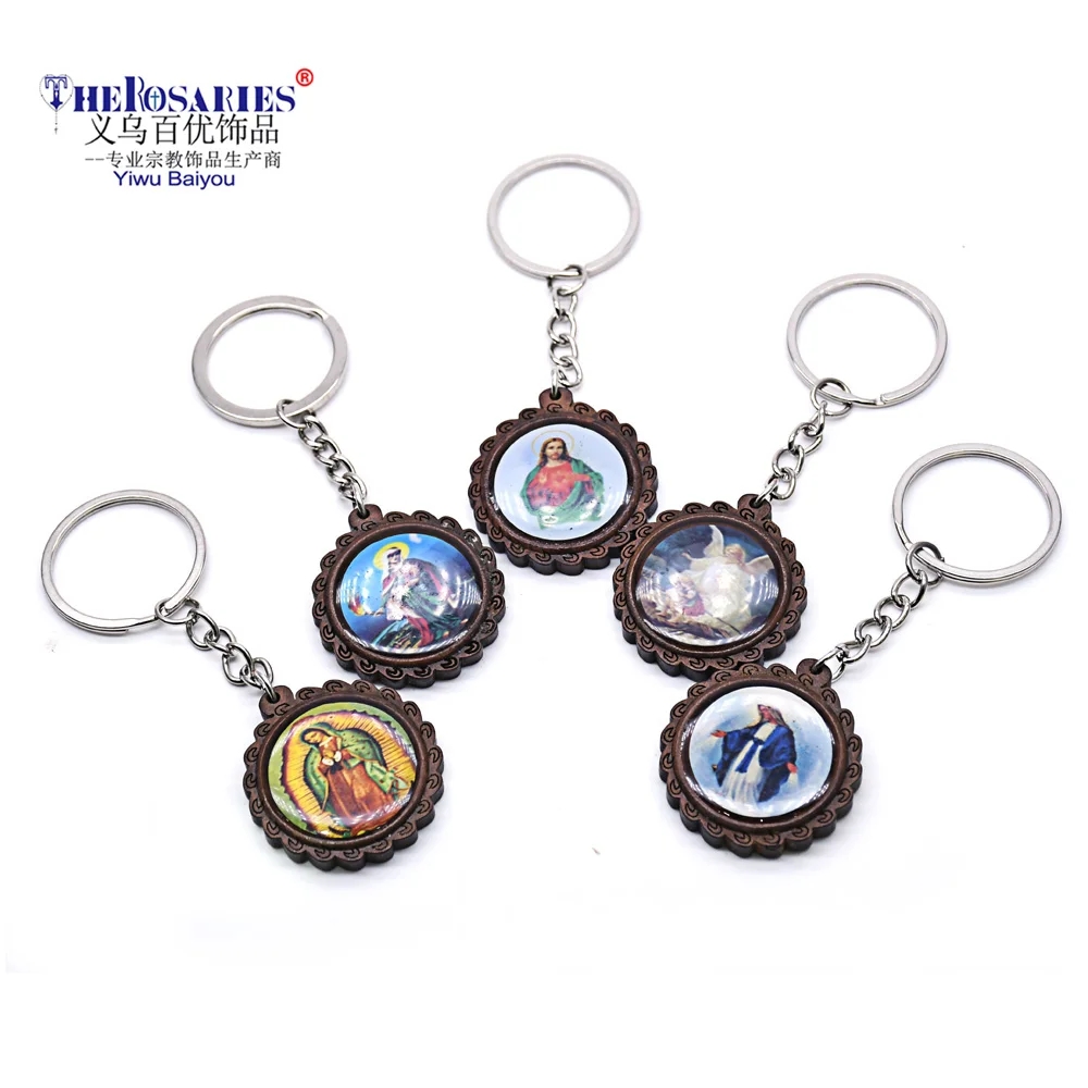 Catholic Key Chains and Saint Key Rings