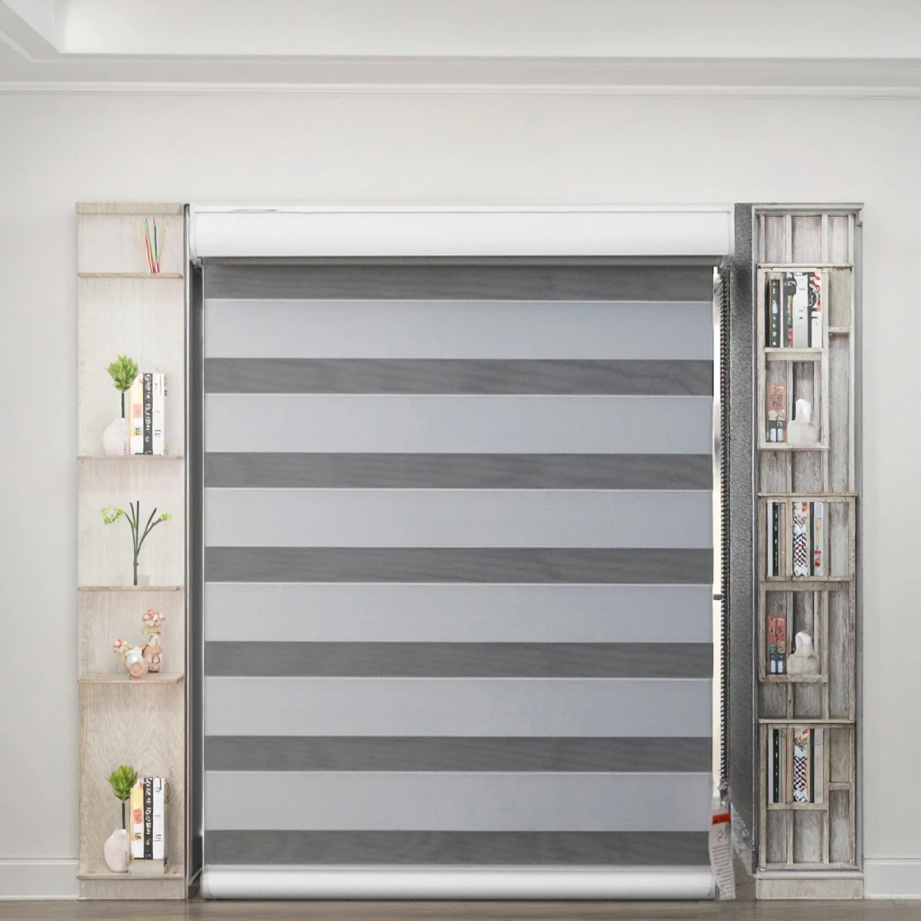 Direct From Manufacturer Custom Blackout Zebra Shade Multi-Color Fabric Waterproof Curtain Pinhole Technique Supports Wholesale