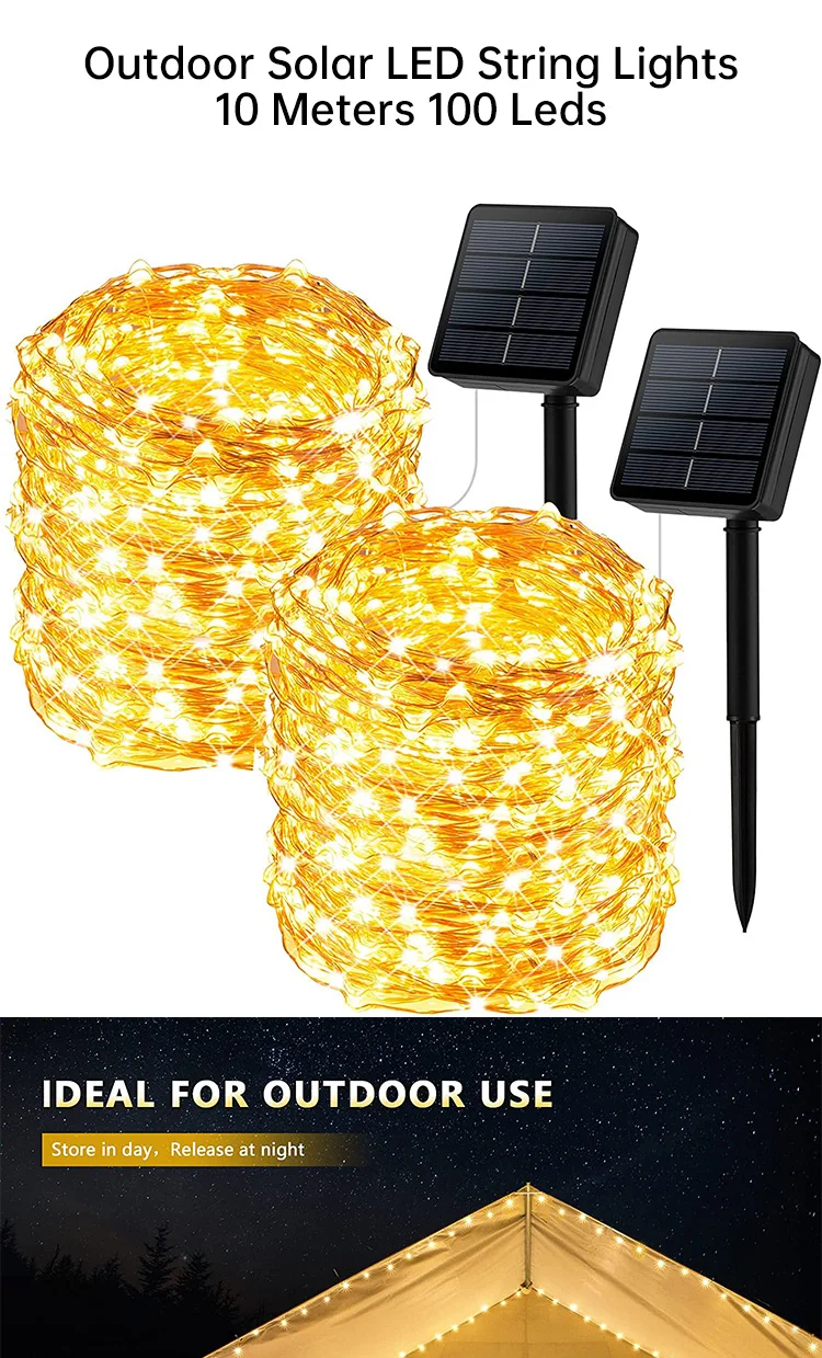 High Quality Cheap Price Holiday Lighting Outdoor Waterproof Solar ...