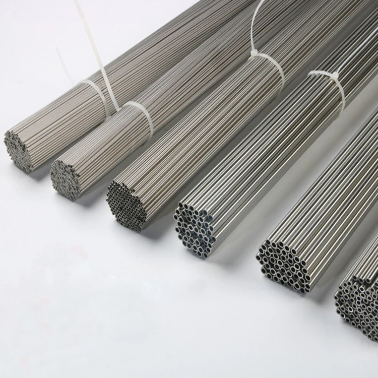 Inconel 600 625 Seamless stainless steel capillary tube small diameter seamless tube