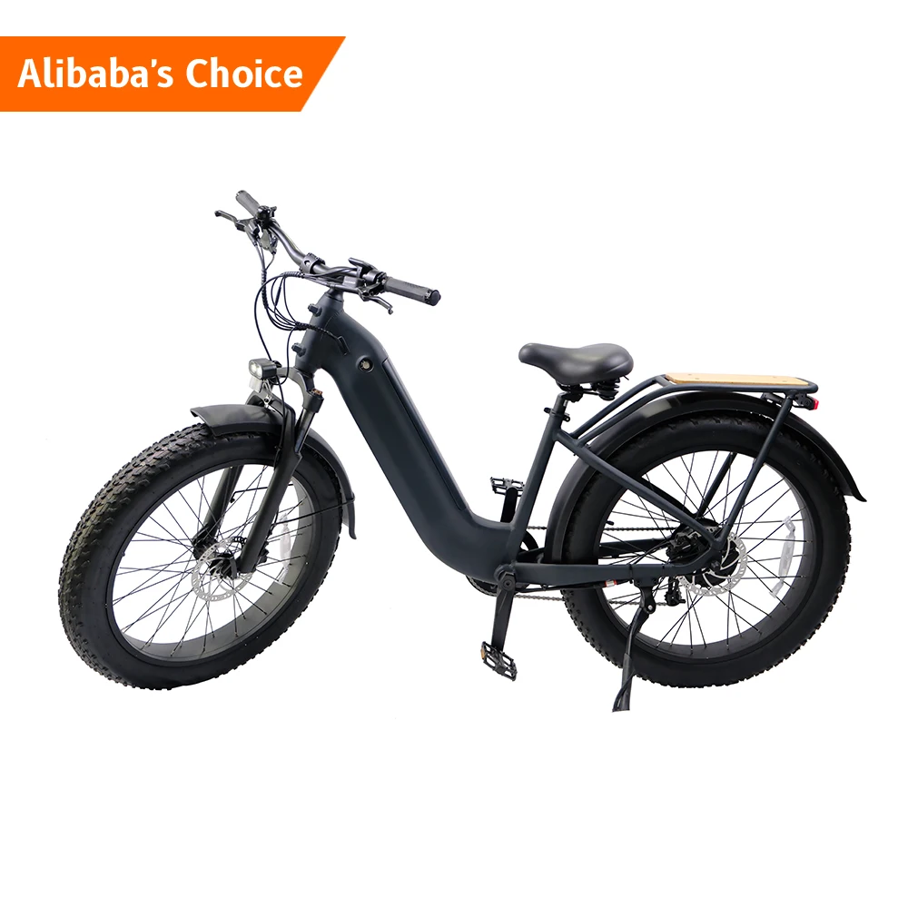 Latest Design Cheap 1000w 26 Inch Fat Tyre Bicicleta Eléctrica Electric City Bike with Big Tires