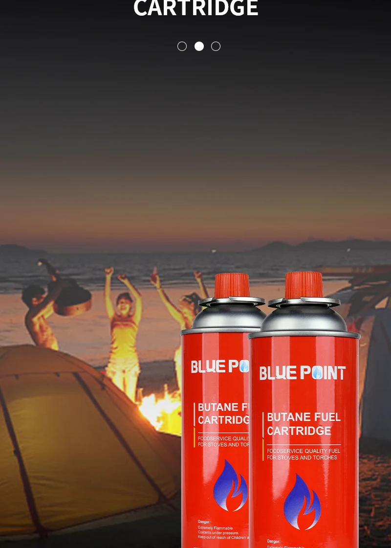 Effective 220250g Butane Gas Refill Portable Butane Fuel Canister For