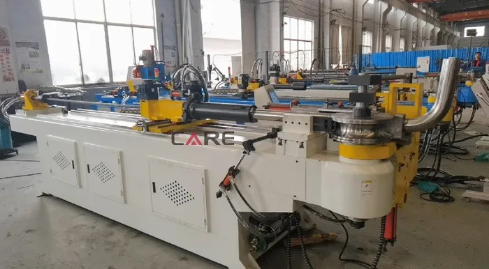DW89CNC Automatic CNC Stainless Steel Pipe Bending Machine New Exhaust Tube Bender Aluminum Alloy Motor Pump Engine Bearing PLC