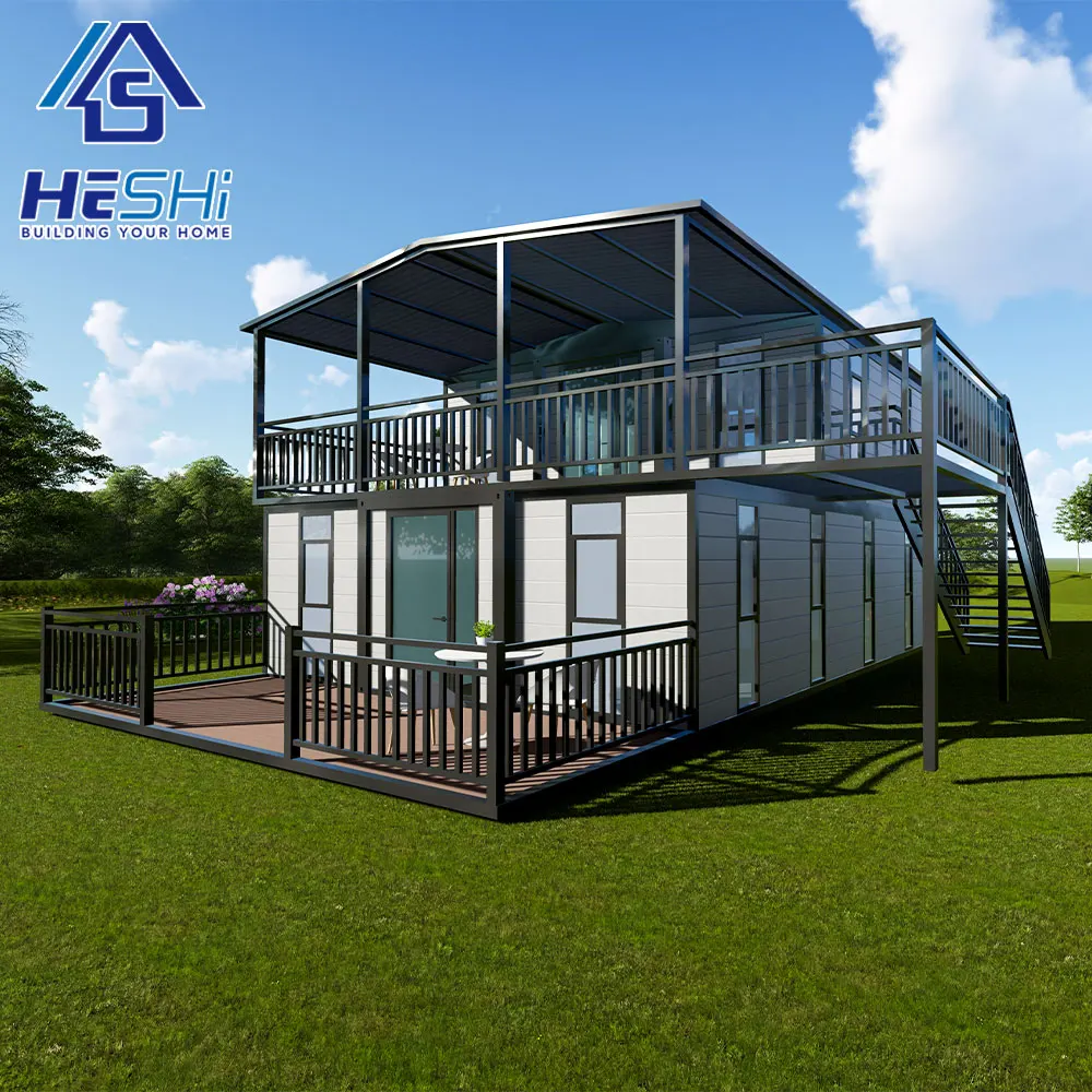 New Design 20Ft 40Ft Expandable Container Prefabricated House 5 Bedroom ...