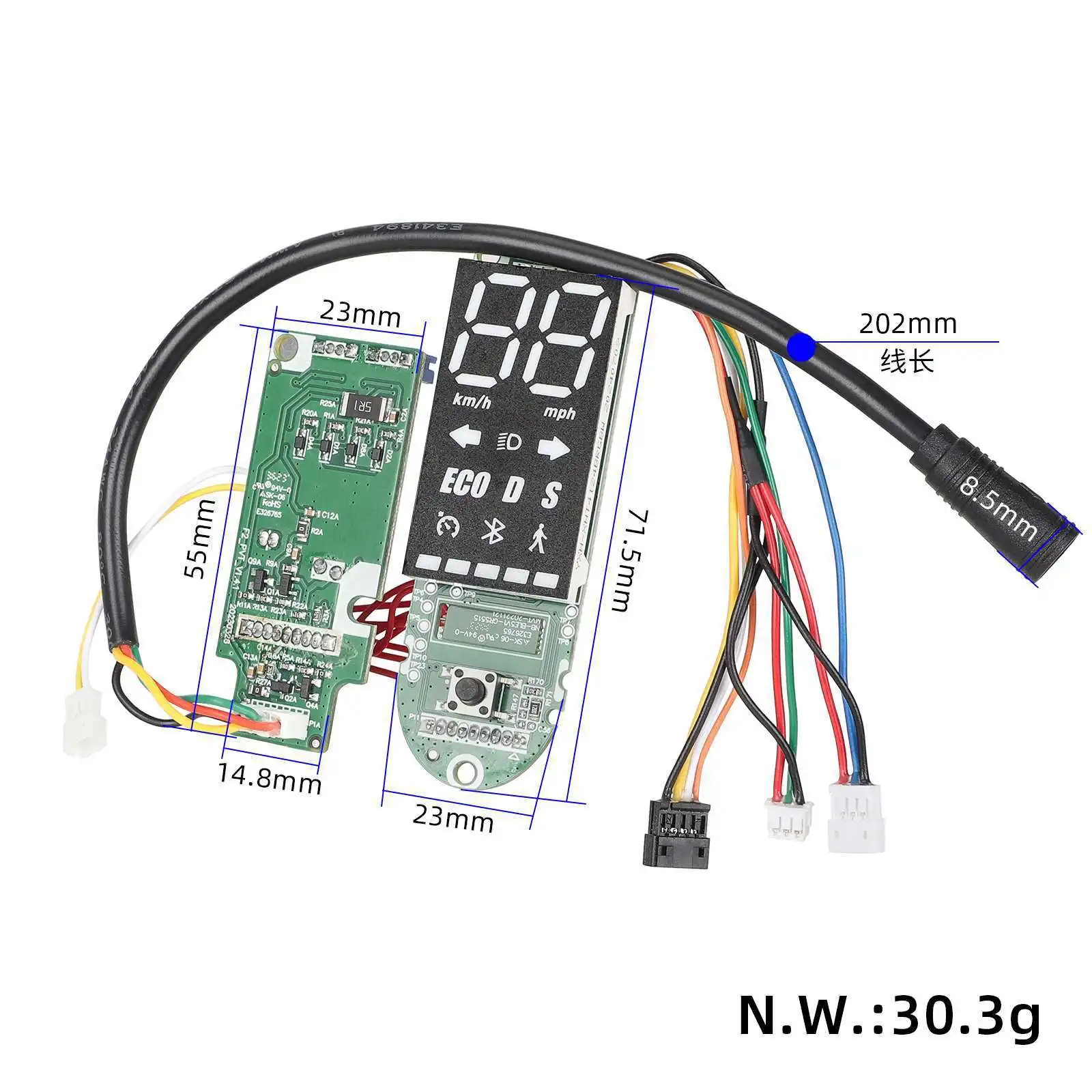 Dualtron Front Display Ninebot Max G2 Electric Scooter Parts Applicable for Board Instrument Display and Trottinette Electrique