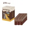 Incienso de chocolate en caja, 18 rollos.