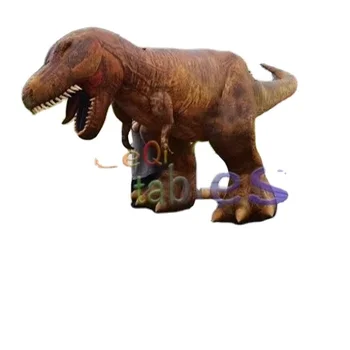 5m large brown dinosaur inflatable cartoon for advertising factory direct sale inflatable brown dinosaur cartoon for event