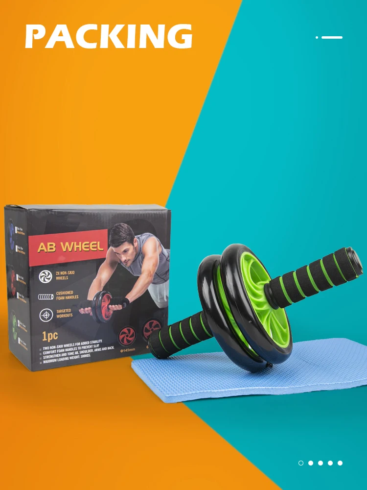Abdominal Wheel Ab Roller For Exercise Fitness Equipment NEW Keep Fit 