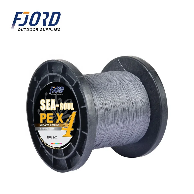 FJORD 300m 4X 8X 9X Multifilament Braided PE Fishing Line Strong Power for Deep-Sea River Lake Stream Fishing