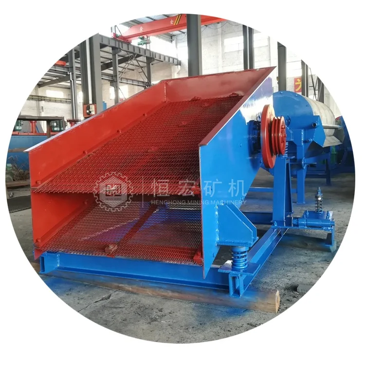 Small Scale 5Tph Gold Mining Machine Vibrating Screen Sand Sieving Machine Durable Linear Vibrating Screen Separator
