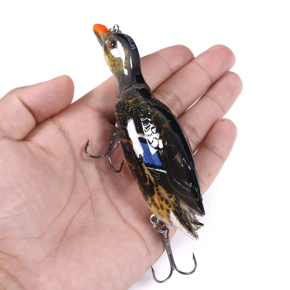 Wholesale 13cm35g Simulated Duck 2 Jointed Fishing Lure Lifelike Fishing Bait 5 Colors for Fishing Wholesale 13cm35g Simulated Duck 2 Jointed Fishing Lure Lifelike Fishing Bait 5 Colors for Fishing