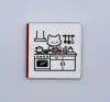 Cooking with a kitten
