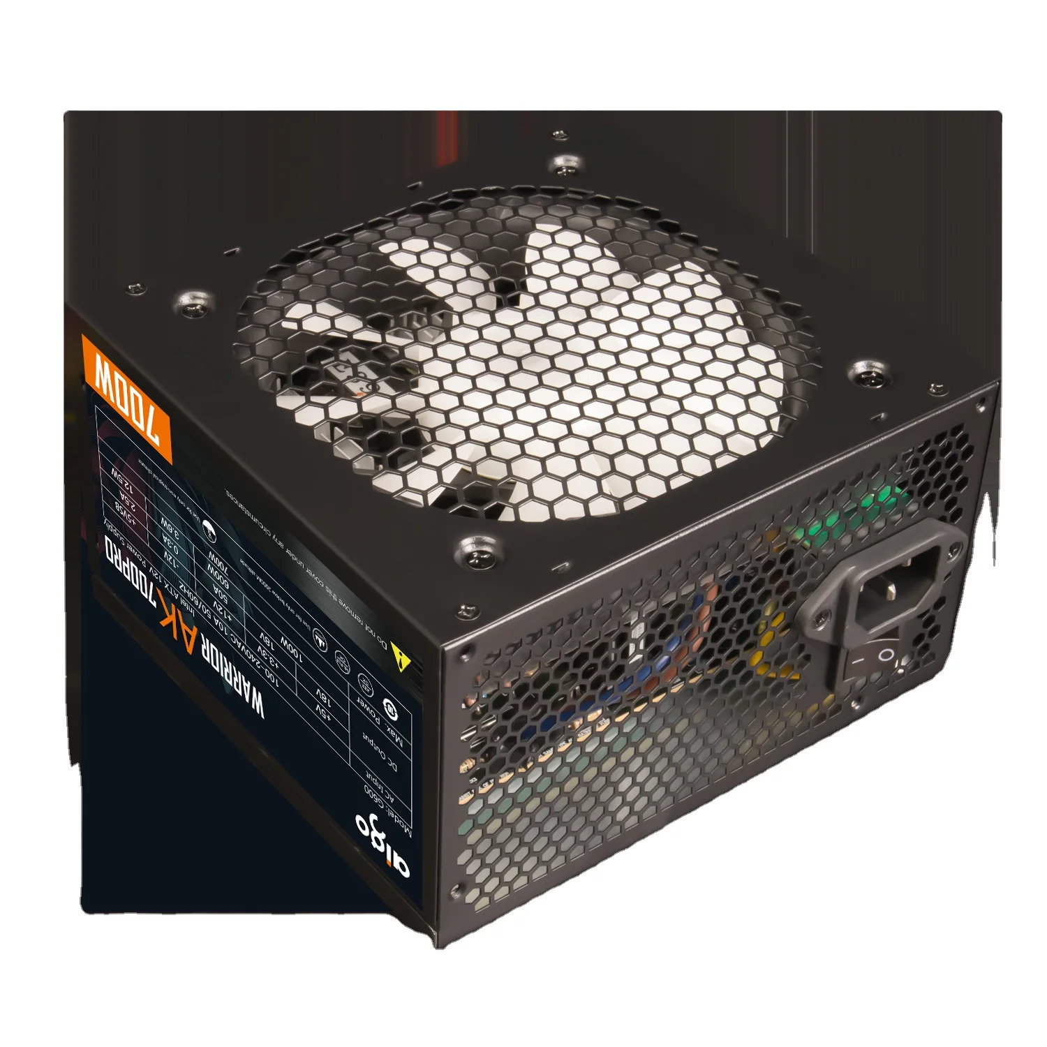 Alibaba.com: Aigo AK700 Pro 700W ATX PSU with 12CM cooling fan for ...