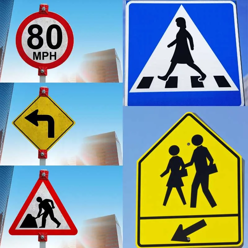 
 Высокоскоростные дорожные знаки, знак обеспечения качества  