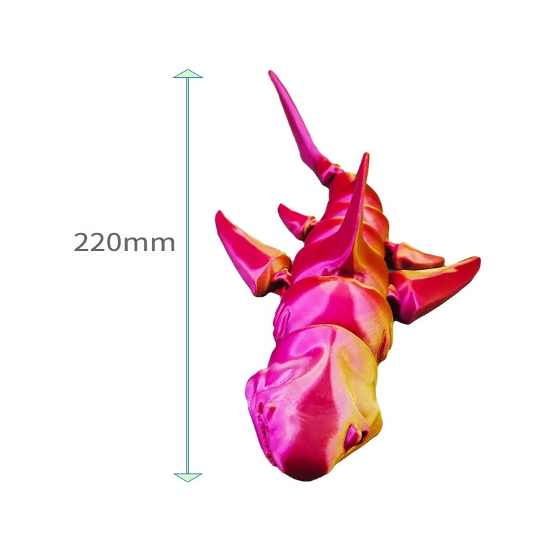 High Detail Movable Shark Skeleton Model 3D Printed Rapid Prototyping Micro Machining