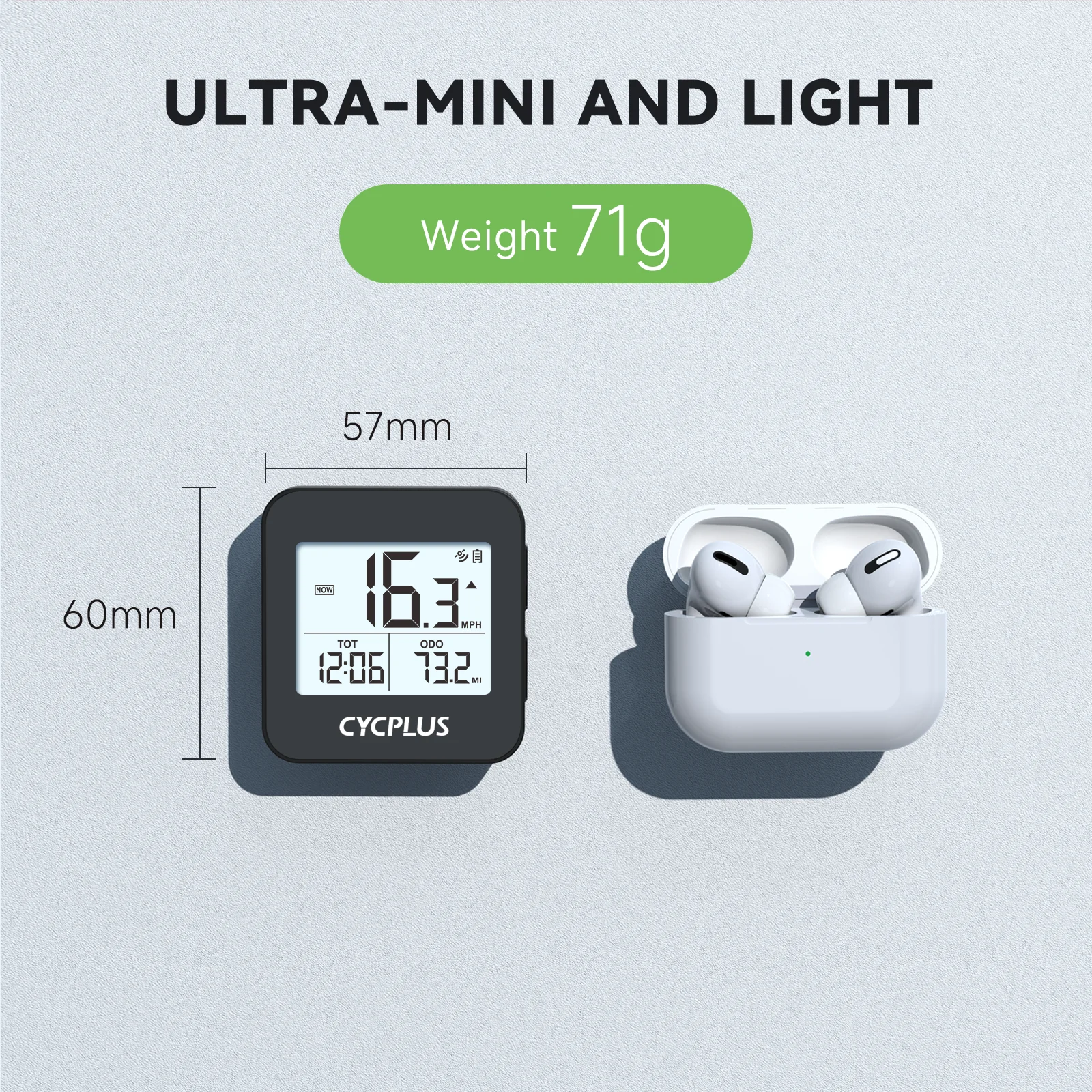 CYCPLUS Bike Odometer Gps Wireless Speedometer Bicycle Display Cycle Computer Bicycle