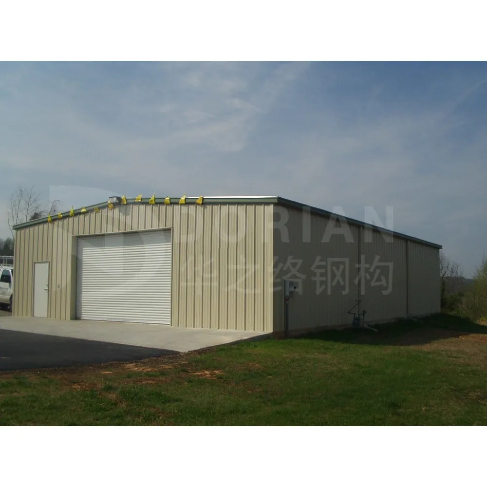 50x100 Light Prefabricated Steel Structure Workshop Fabrication Metal Building Warehouse Layout