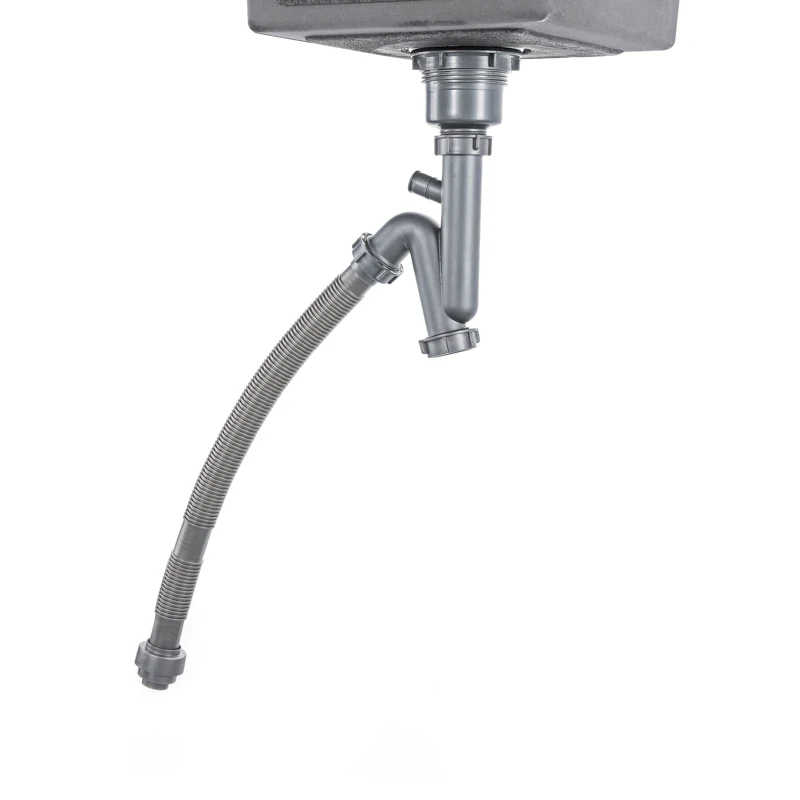 product factory production modern space saving insect and odor proof kitchen sink drainer pipe drainage siphon-3