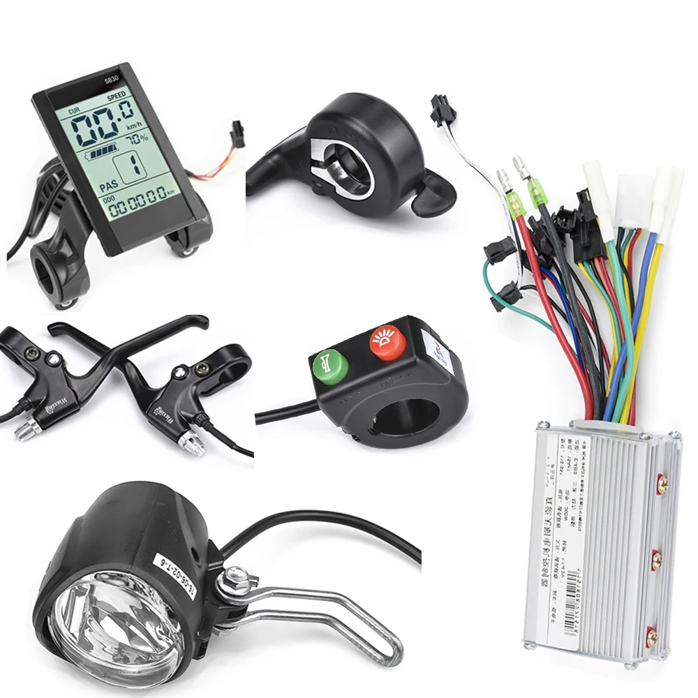 LCD S830 Ebike Display LCD Per Bici Elettrica Pvczool S830 - 24V LCD S830 Ebike Display LCD Per Bici Elettrica Pvczool S830 - 24V