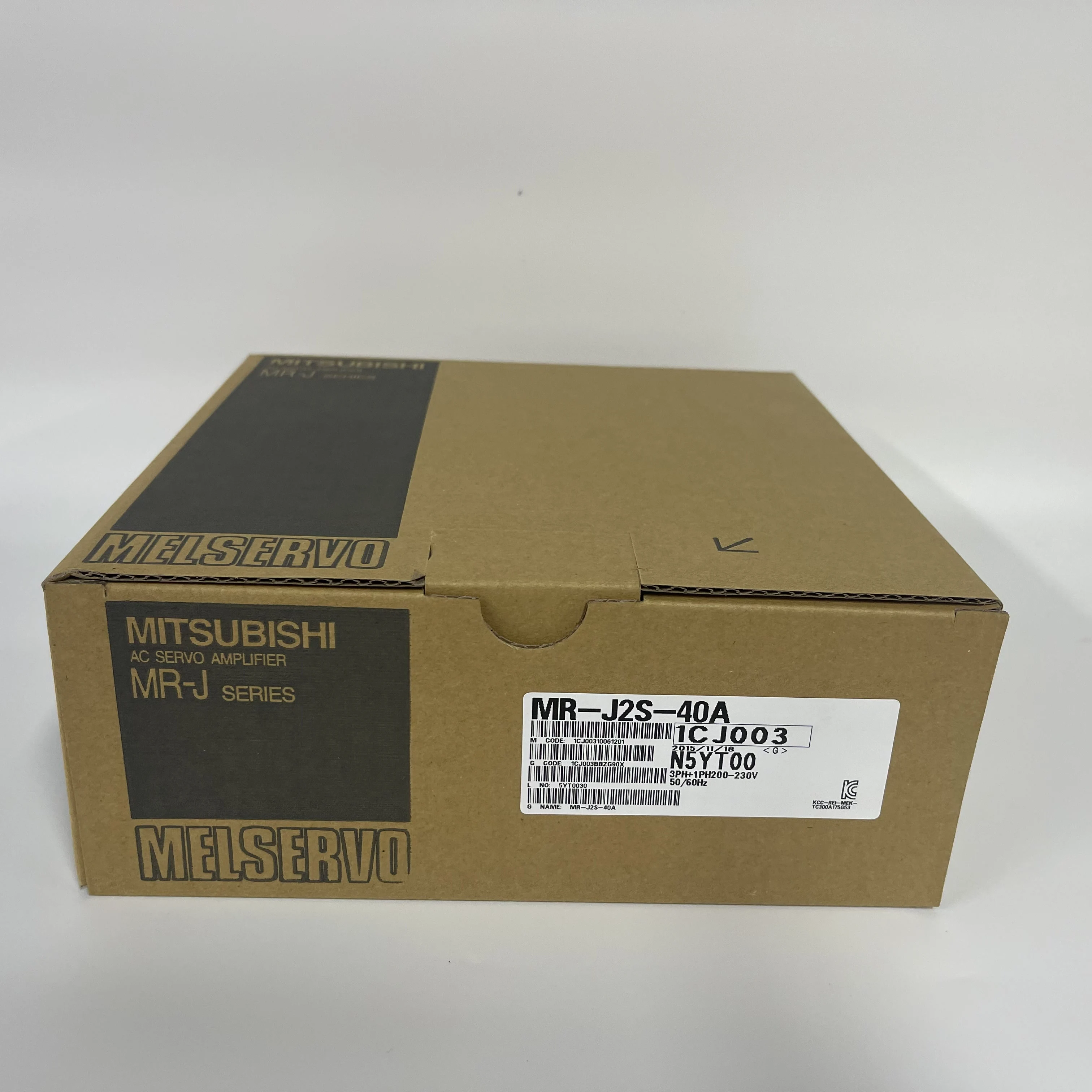 MITSUBISHI AC Servo Amplifier MR-J2S-40A MITSUBISHI AC Servo Amplifier MR-J2S-40A