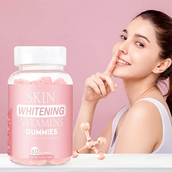 OEM Glutamine Sulfide Gummies Candy Women Best Skin Whitening Supplement Anti-aging Glutamine Sulfide Gummies for Skin