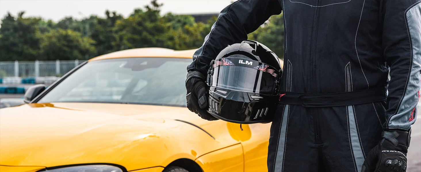 Helmet Snell ILM Snell SA2020 Open Face Auto Racing Helmets For