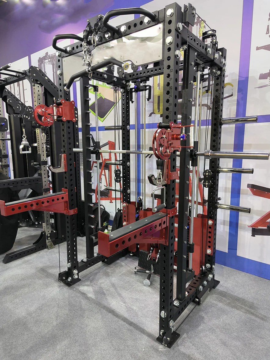 Cable Crossover Smith Power Rack - Versatile Home Gym