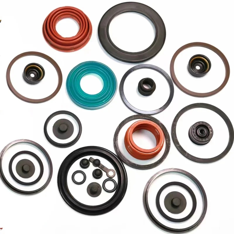 High quality oil resistance silicon gasket seals epdm nbr fkm rubber washer ring rubber gaskets products for excavator seals