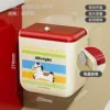Hidden suction cup trash can (instant wealth)