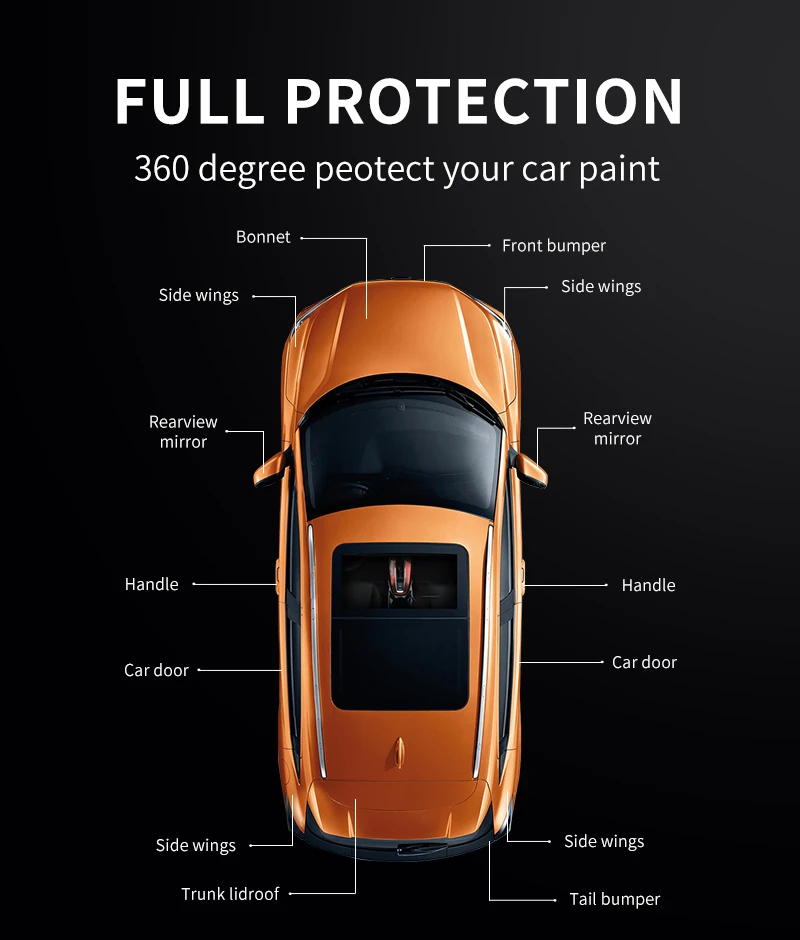 Oem Ppf Paint Protection Film Roll Korea Anti Scratch Clear Ceramic