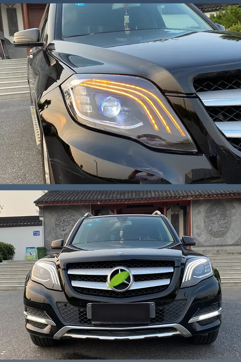 Sjc High Quality Car Full Led Headlamp For Mercedes Benz Glk Headlights