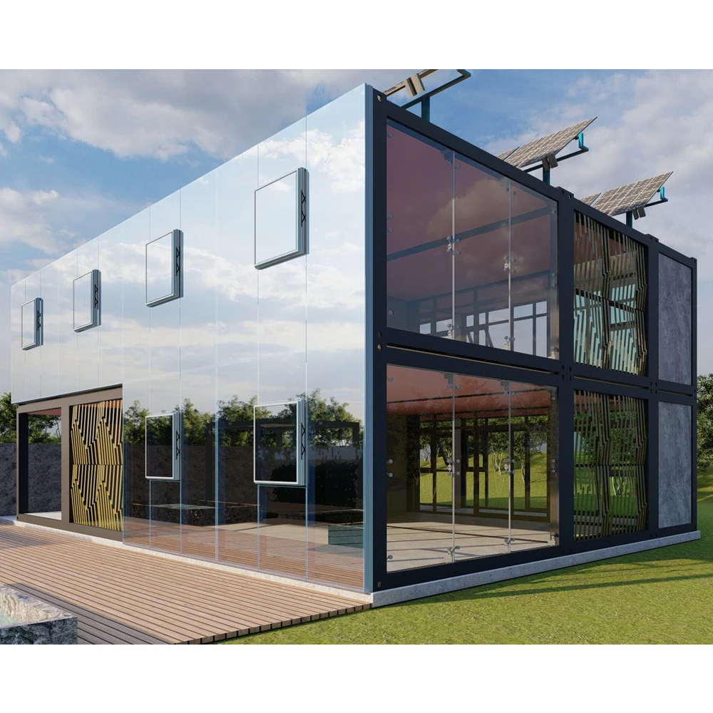 Modern Modular Prefab Container House Home Villas 2 Room Prefab House Stackable Prefab Container Homes Florida