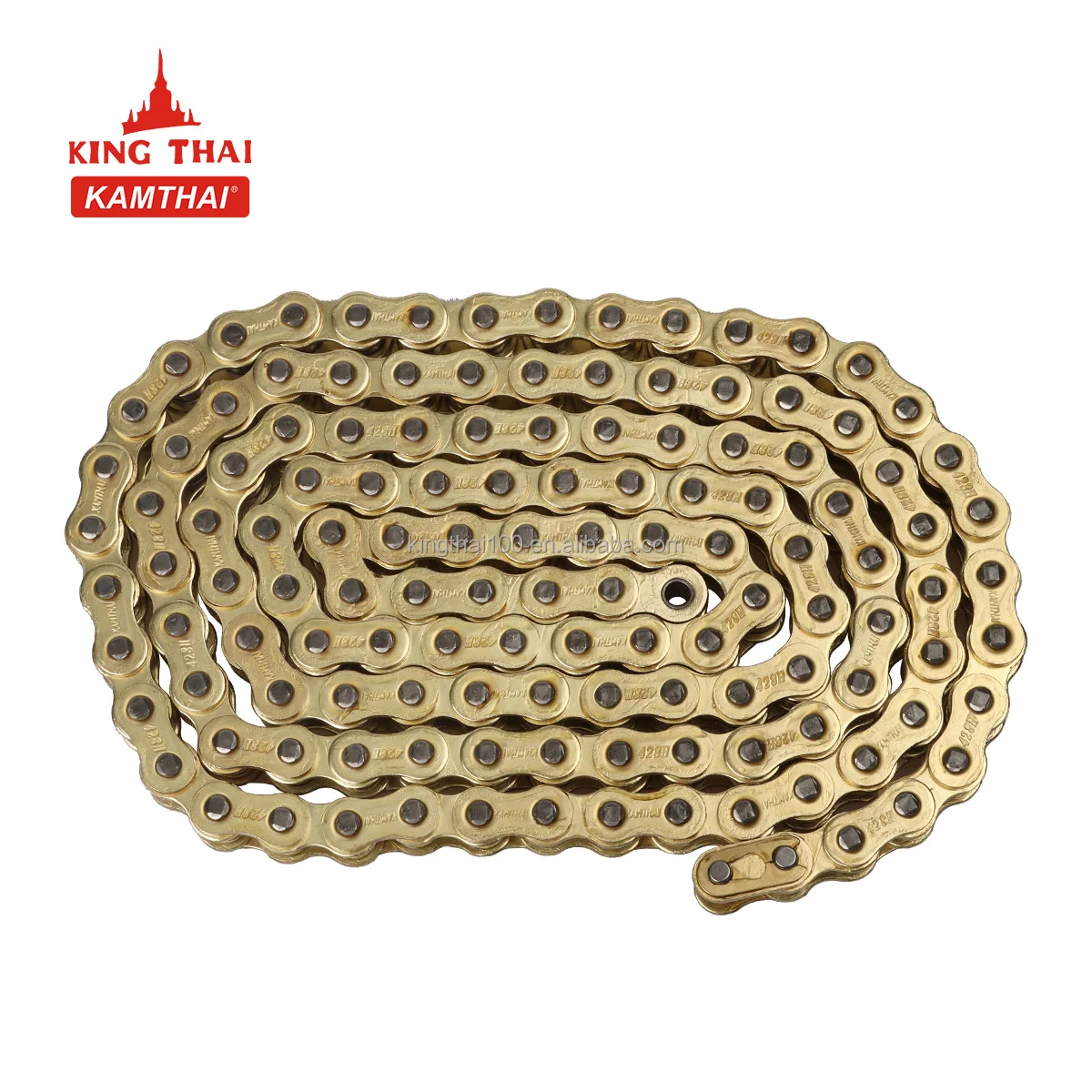 Kamthai Winner Motorcycle Chain And Sprocket Set Parts Motorcycle Sprocket Set 428 130l 15t 44t