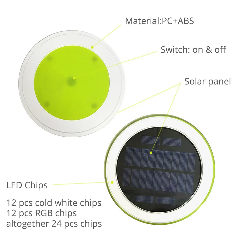 Remote LED Light Underwater LED Lighting Ip68 Waterproof Pool Lights LED Solar Pool Lampe