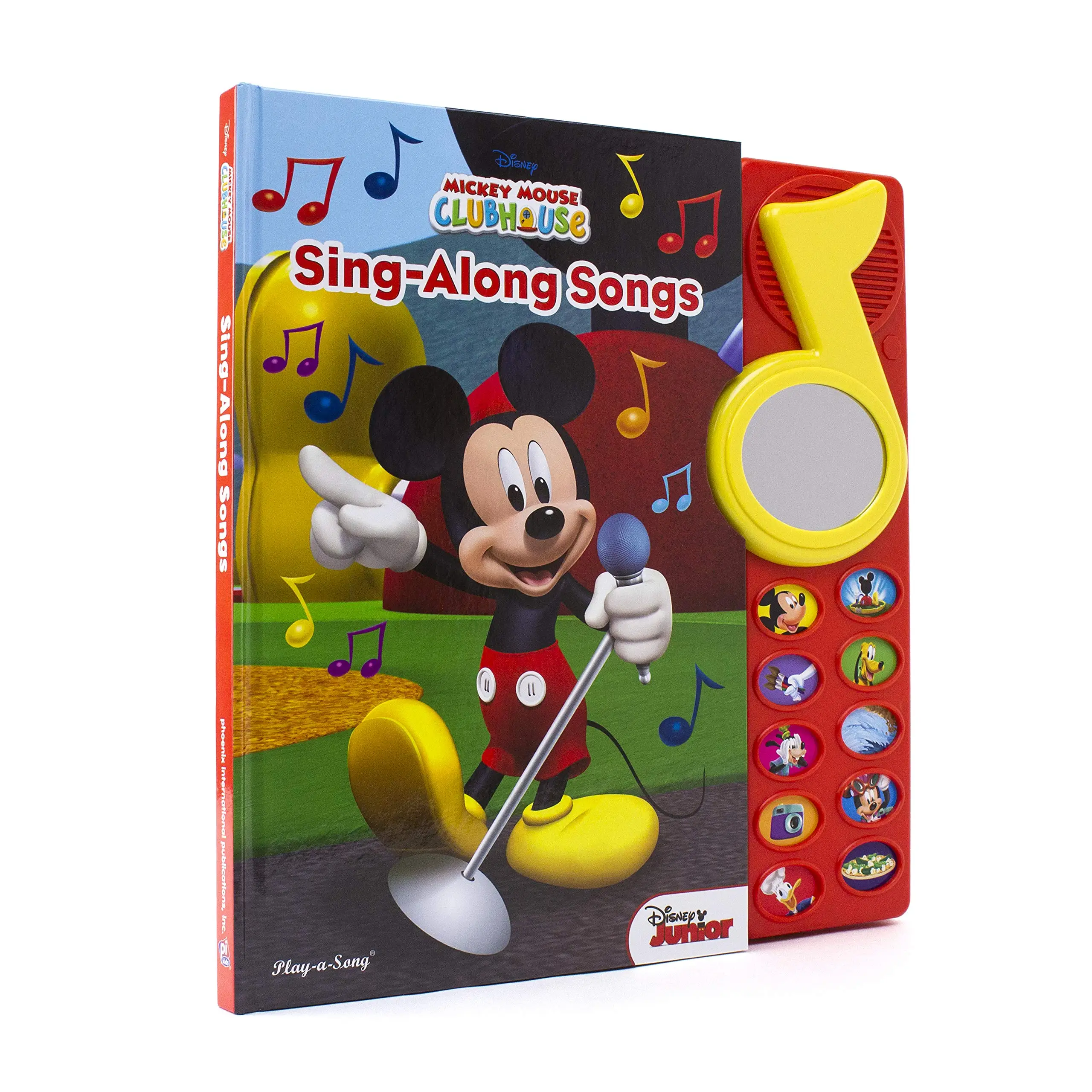 【週末値下】★キューティー★Mickey's Music Makers 鉄琴 Mickey Mouse Sing Songs - Kids Sound Book with Hard Cover