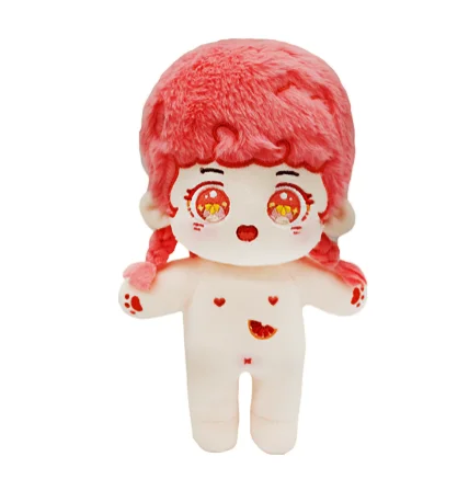 LOW MOQ Custom Eco Plush Doll 15cm Stuffed Doll Plush Kpop Plush Doll supplier