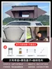 2m queen size - accesso con lucernario - strato singolo - struttura nera - tessuto marrone