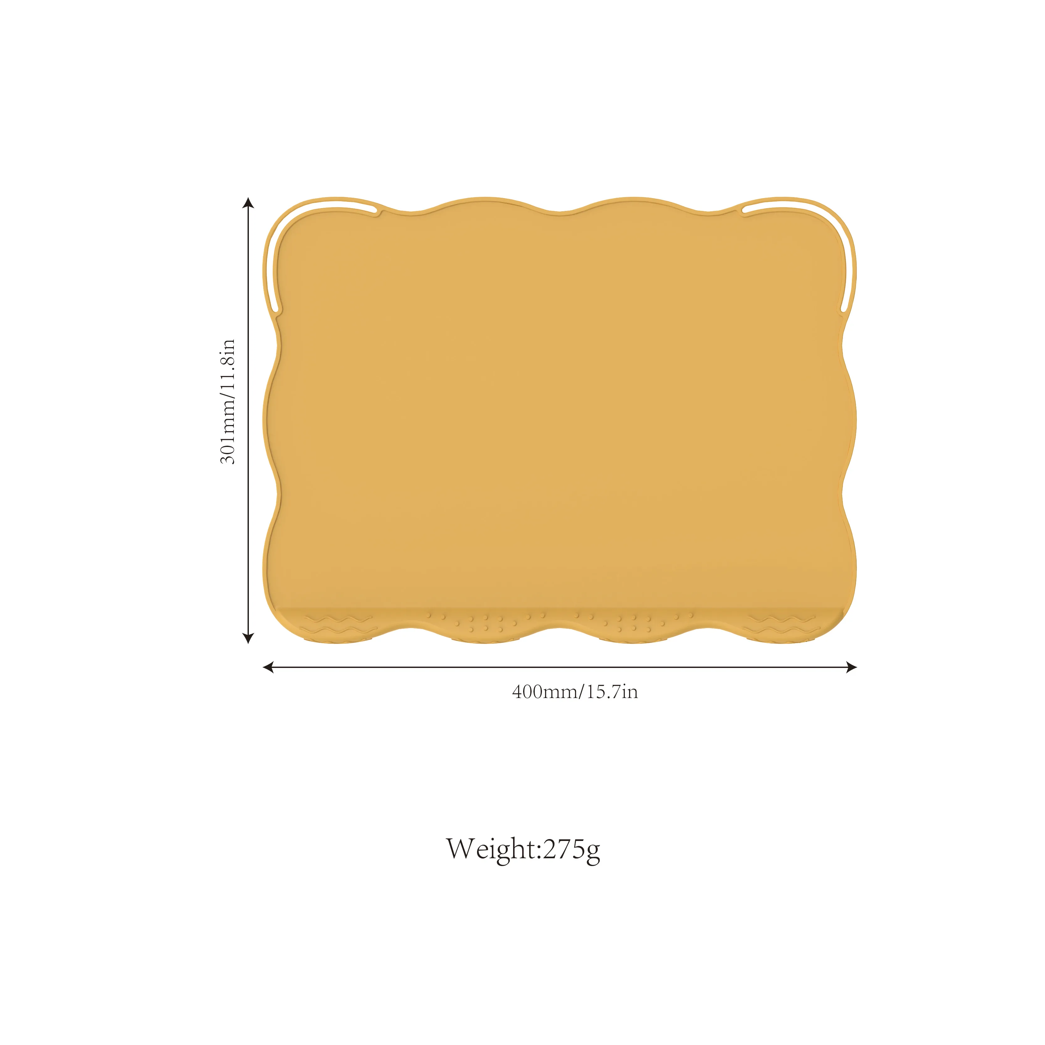 Custom Printed Kids Cartoon Cookie Shape Children Table Mat Baby Feeding Eating Dining Tray