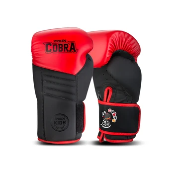 Wolon 4oz 6oz  Cheap PU Leather  Kids Boxing Glove