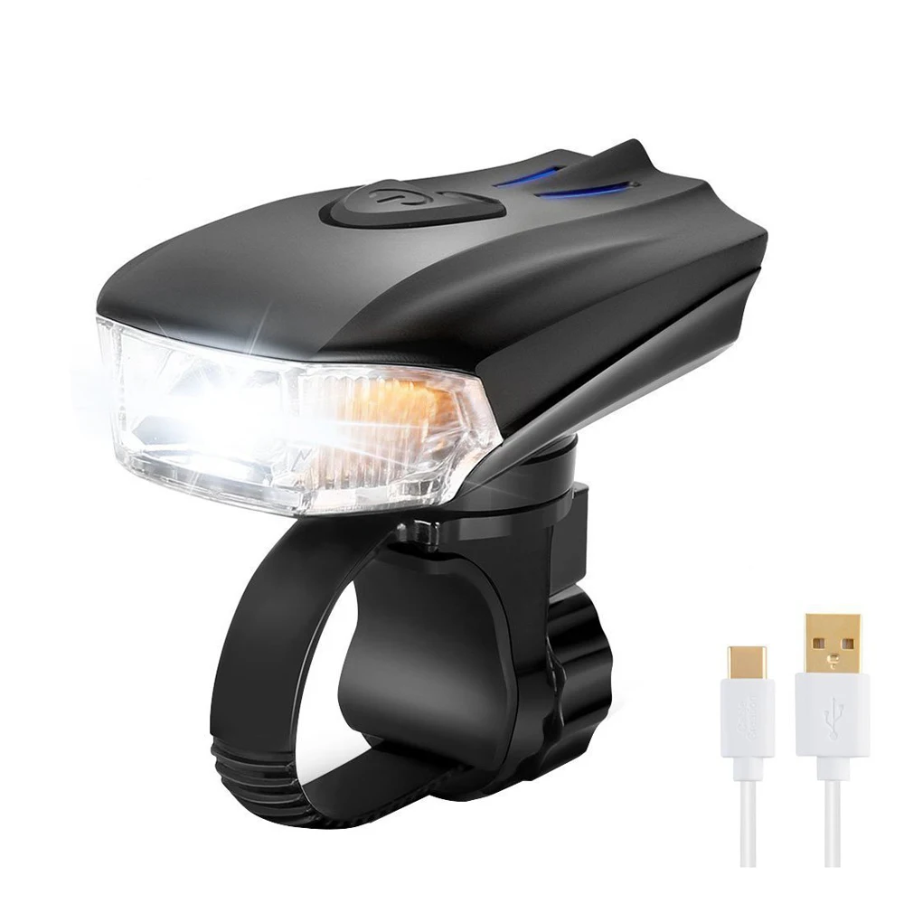 USB rechargeable bicycle front light LED light sensor bicycle light for bike