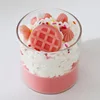 12.Pink waffle-white