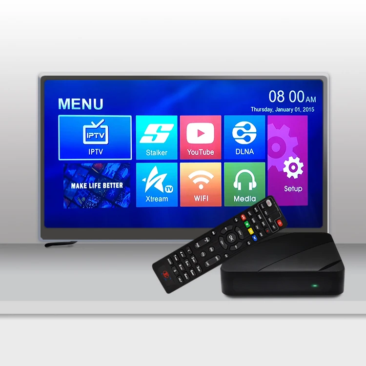 Software Customized Youtube Xtream Stalkerc Linux TV Set Top Box Astra Server Edit Server on Line