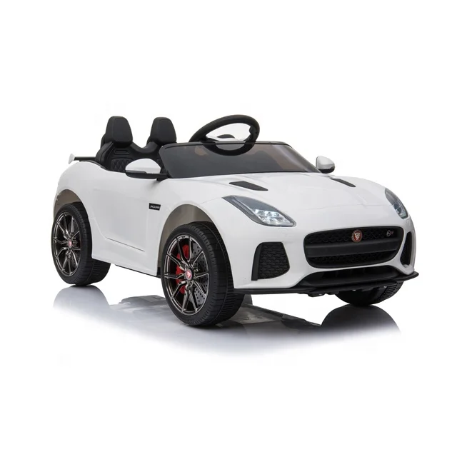 COSTWAY Jaguar Voiture Électrique 12V/4,5 pour Enfants 3-8 Ans,  Télécommande 2.4G, 3