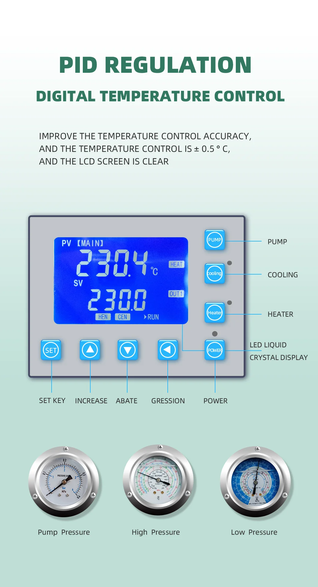 Nanjing -25 to 200 Degree Heating Refrigeration Circulator manufacture