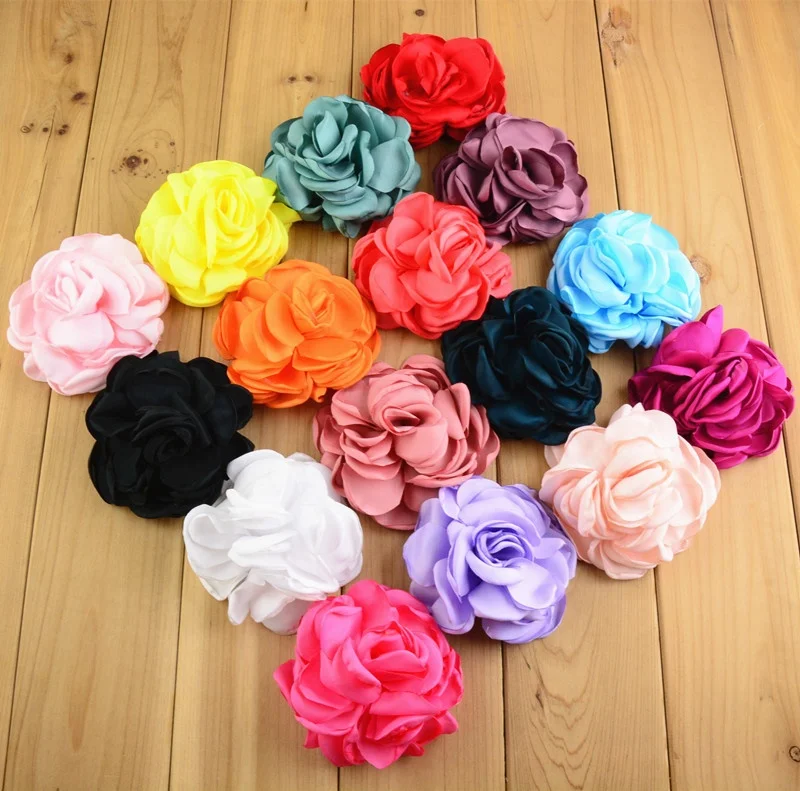 
 Модные аксессуары для волос, Оптовая продажа, шелковые заколки для волос с цветами  